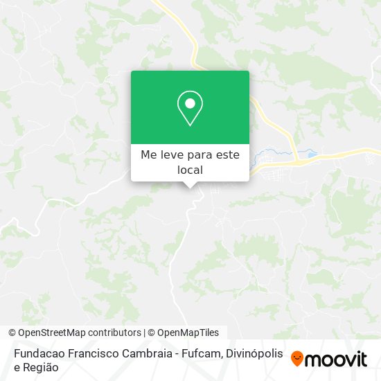 Fundacao Francisco Cambraia - Fufcam mapa