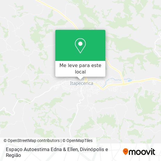 Espaço Autoestima Edna & Ellen mapa