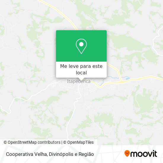 Cooperativa Velha mapa