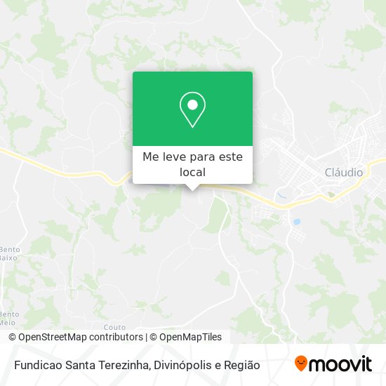 Fundicao Santa Terezinha mapa
