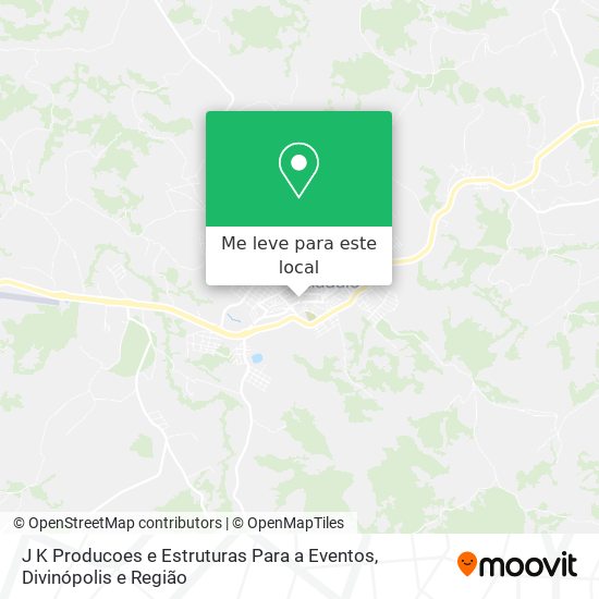 J K Producoes e Estruturas Para a Eventos mapa