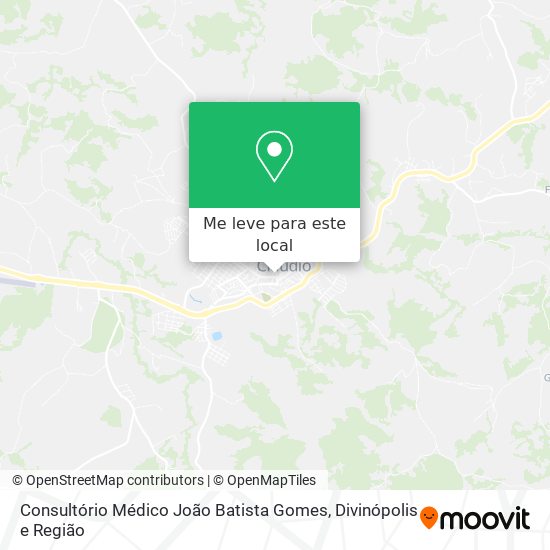 Consultório Médico João Batista Gomes mapa