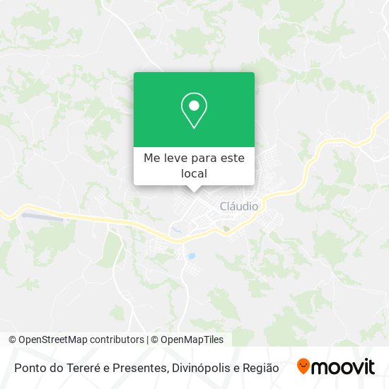 Ponto do Tereré e Presentes mapa