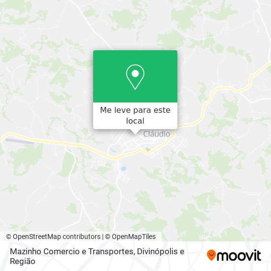 Mazinho Comercio e Transportes mapa