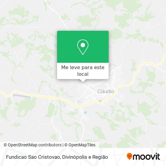 Fundicao Sao Cristovao mapa