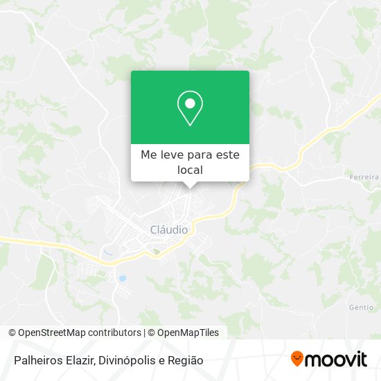 Palheiros Elazir mapa