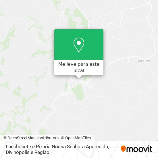 Lanchonete e Pizaria Nossa Senhora Aparecida mapa