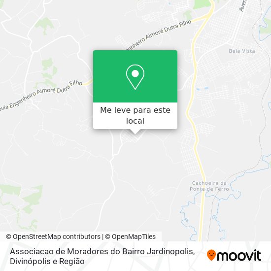 Associacao de Moradores do Bairro Jardinopolis mapa
