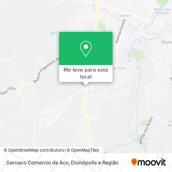 Geroaco Comercio de Aco mapa