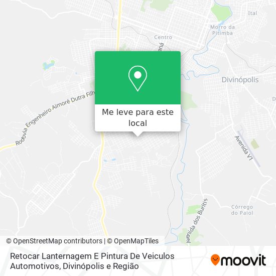 Retocar Lanternagem E Pintura De Veiculos Automotivos mapa