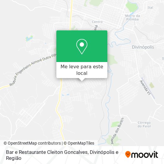 Bar e Restaurante Cleiton Goncalves mapa