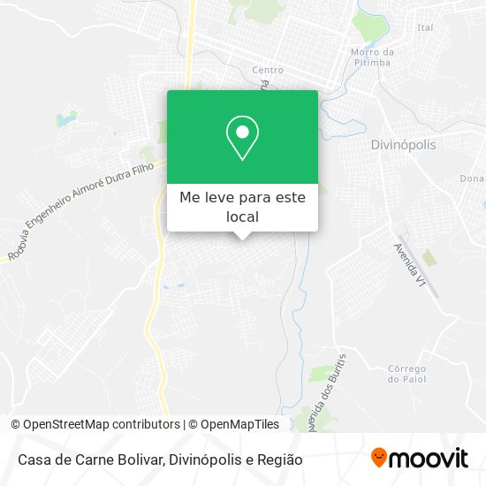 Casa de Carne Bolivar mapa