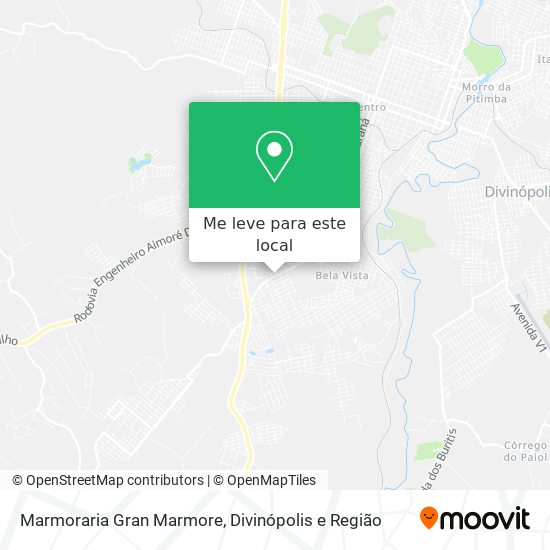 Marmoraria Gran Marmore mapa
