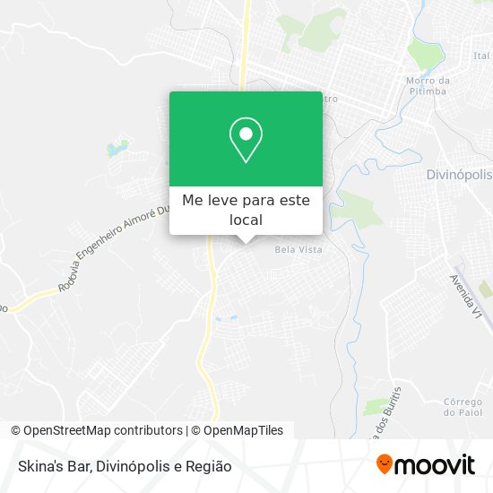 Skina's Bar mapa