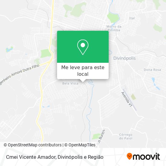 Cmei Vicente Amador mapa