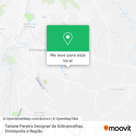 Tatiane Pereira Designer de Sobrancelhas mapa