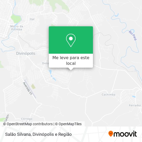 Salão Silvana mapa