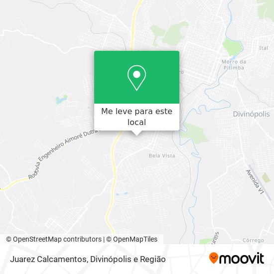 Juarez Calcamentos mapa