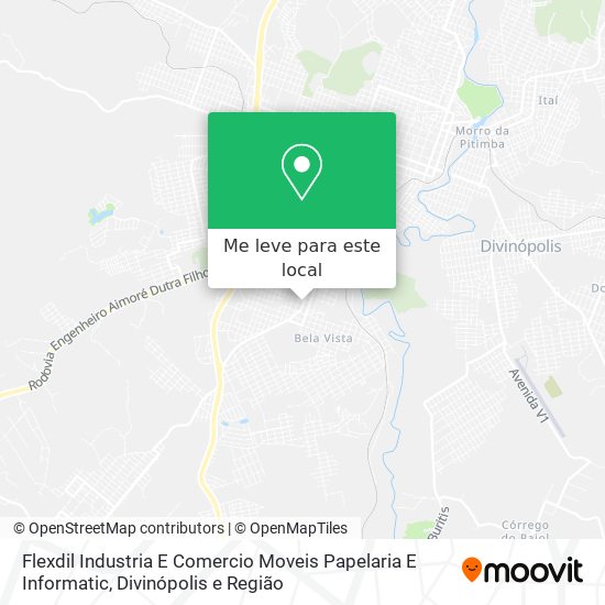 Flexdil Industria E Comercio Moveis Papelaria E Informatic mapa