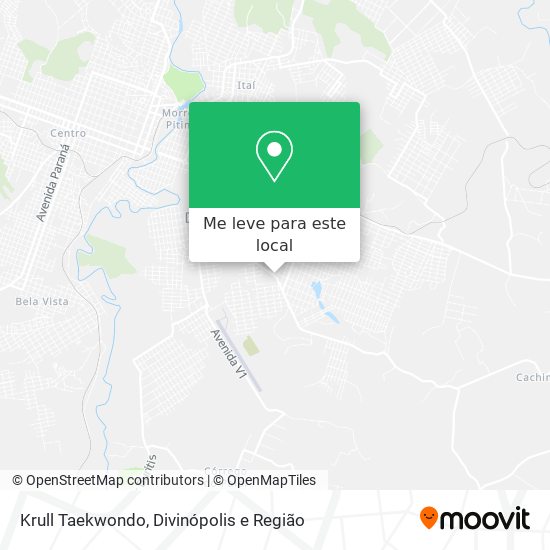 Krull Taekwondo mapa