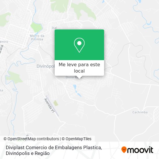 Diviplast Comercio de Embalagens Plastica mapa