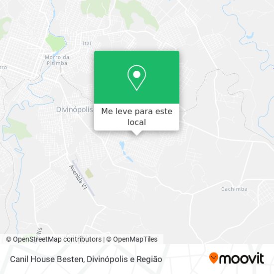Canil House Besten mapa