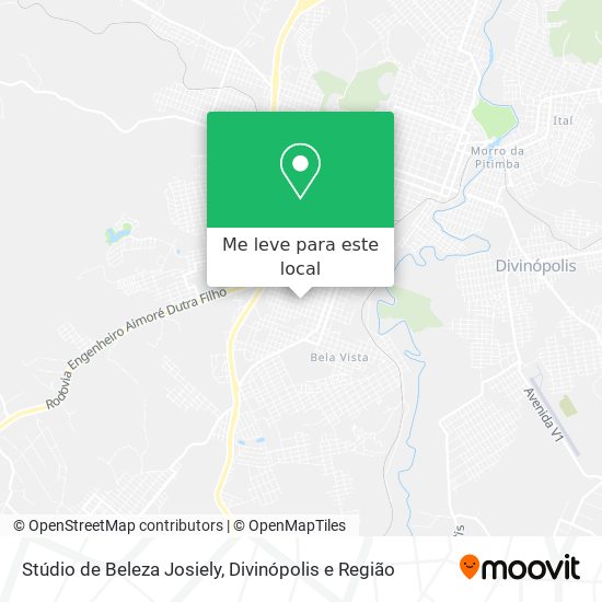 Stúdio de Beleza Josiely mapa