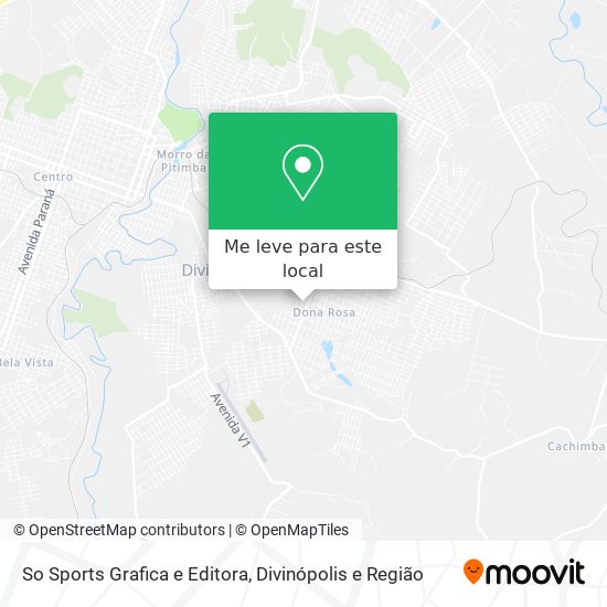 So Sports Grafica e Editora mapa