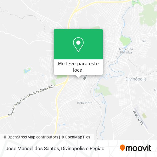 Jose Manoel dos Santos mapa
