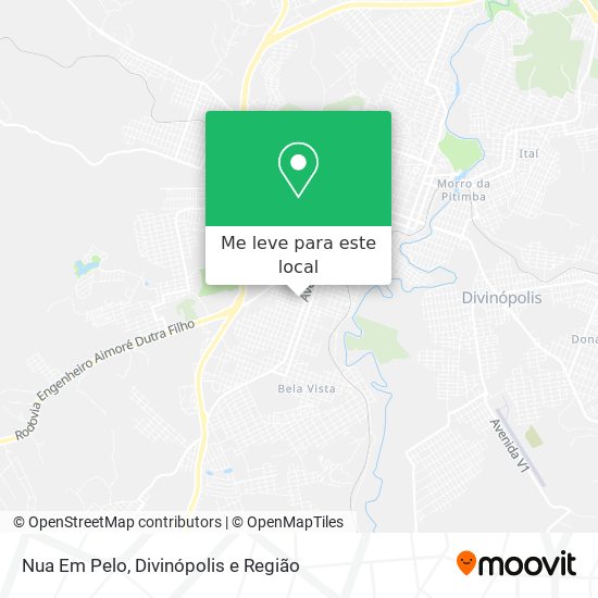 Nua Em Pelo mapa