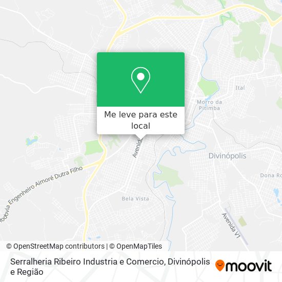 Serralheria Ribeiro Industria e Comercio mapa