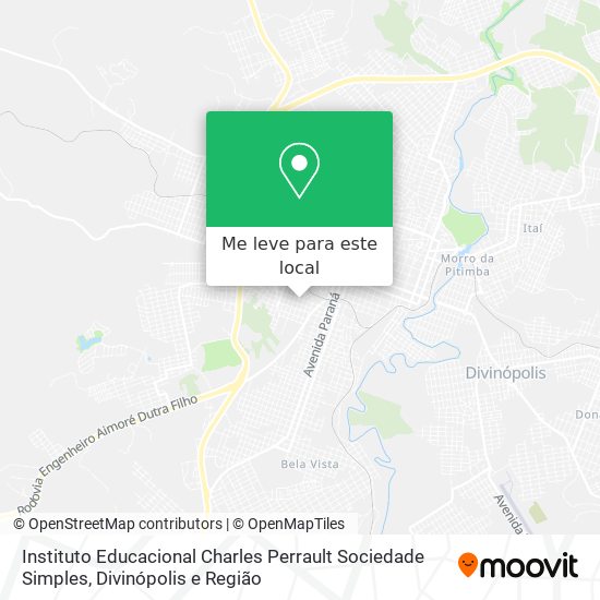 Instituto Educacional Charles Perrault Sociedade Simples mapa