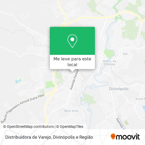 Distribuidora de Varejo mapa