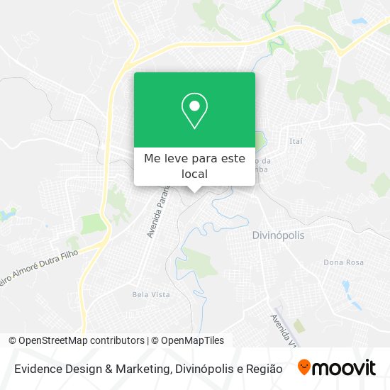Evidence Design & Marketing mapa