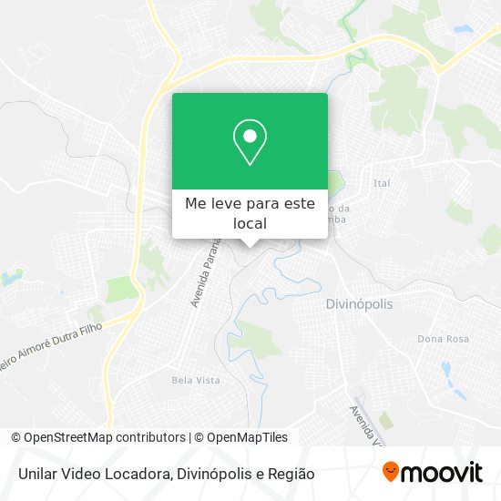 Unilar Video Locadora mapa
