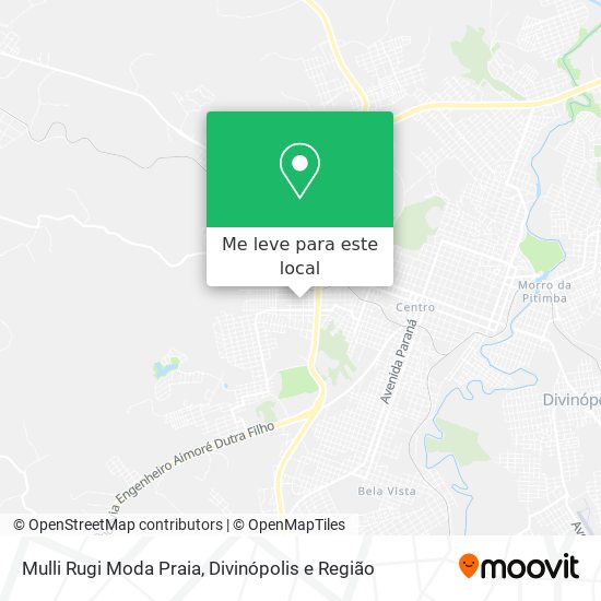 Mulli Rugi Moda Praia mapa