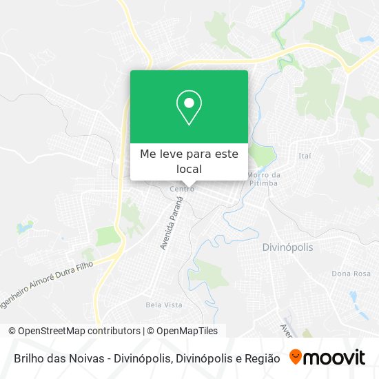 Brilho das Noivas - Divinópolis mapa