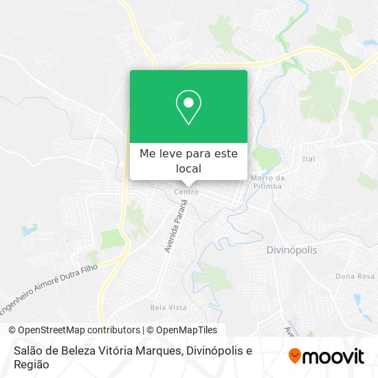 Salão de Beleza Vitória Marques mapa