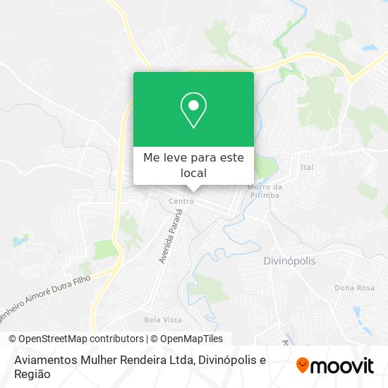 Aviamentos Mulher Rendeira Ltda mapa