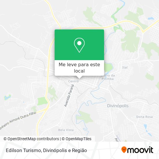 Edilson Turismo mapa