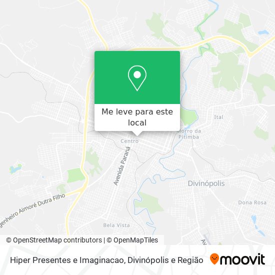 Hiper Presentes e Imaginacao mapa