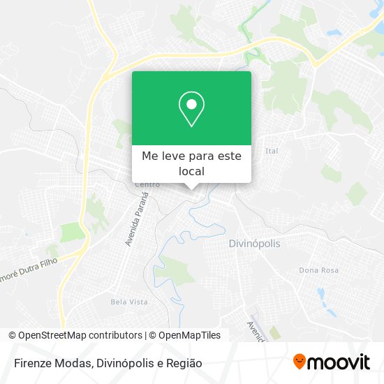 Firenze Modas mapa