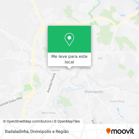 Badaladinha mapa