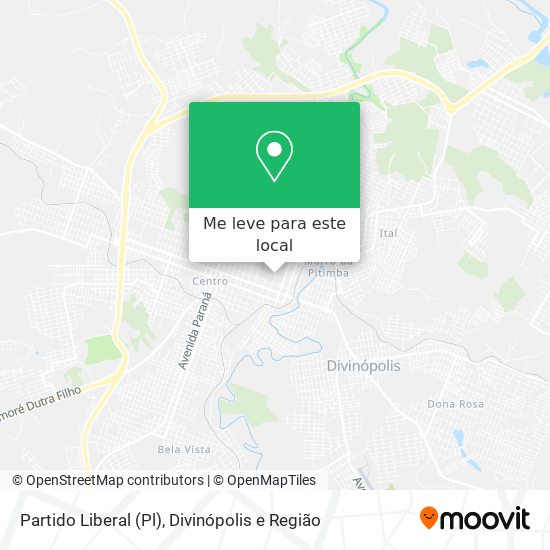 Partido Liberal (Pl) mapa