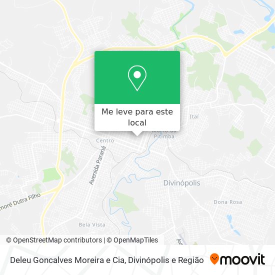 Deleu Goncalves Moreira e Cia mapa