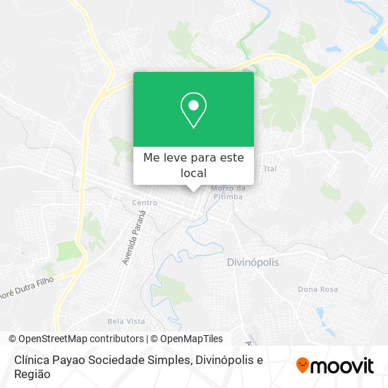 Clínica Payao Sociedade Simples mapa