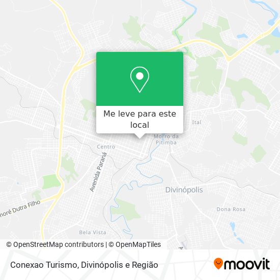 Conexao Turismo mapa