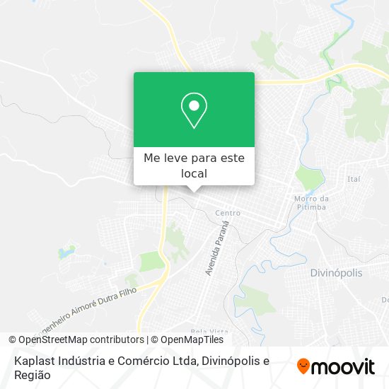 Kaplast Indústria e Comércio Ltda mapa