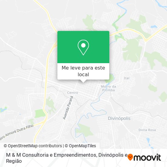 M & M Consultoria e Empreendimentos mapa