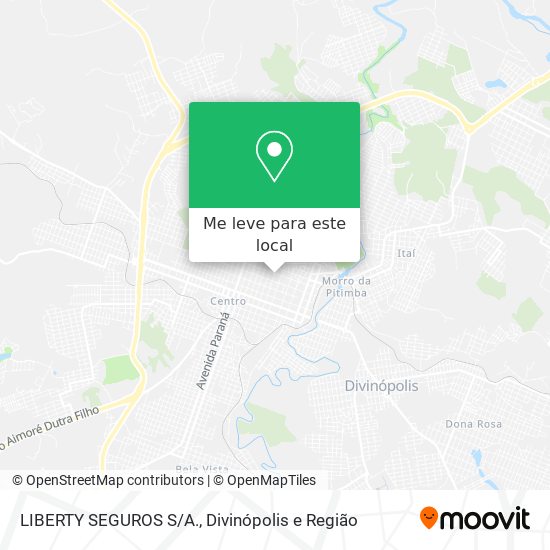 LIBERTY SEGUROS S/A. mapa